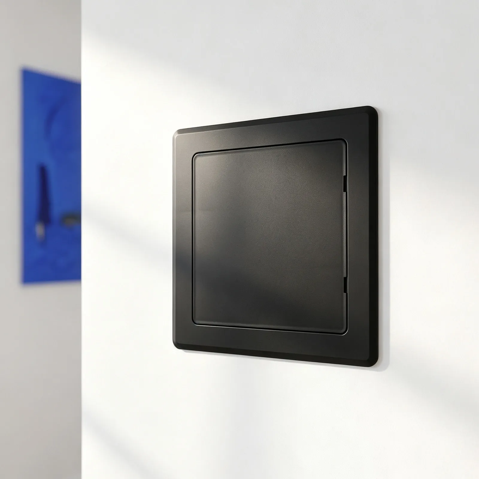 Tapa de Panel de Inspección 10x8 Negra Adhesiva para Techo y Pared, Panel de Servicio para Uso en Plomería, Electricidad y Ducha