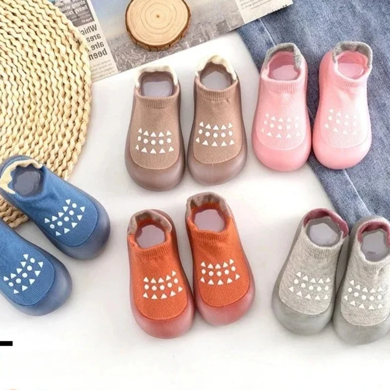 

Милая детская весенне-осенняя прогулочная обувь, детские нескользящие дышащие носки, обувь, неглубокая детская обувь