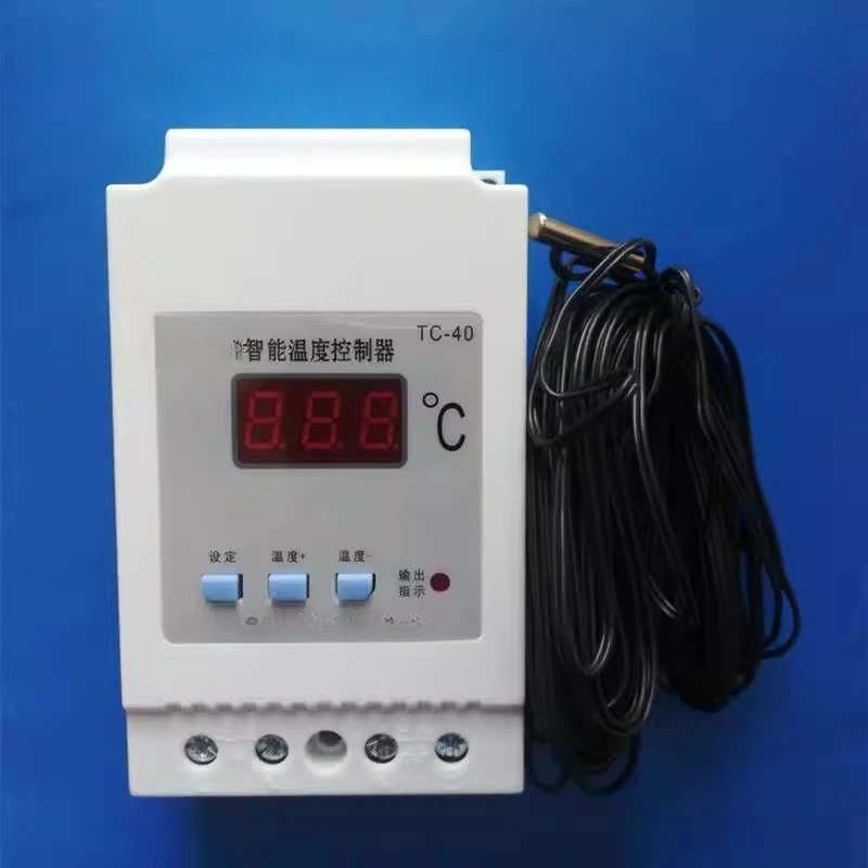 

TC-40 temperature controller, intelligent temperature controller temperature control switch 8 meters long probe