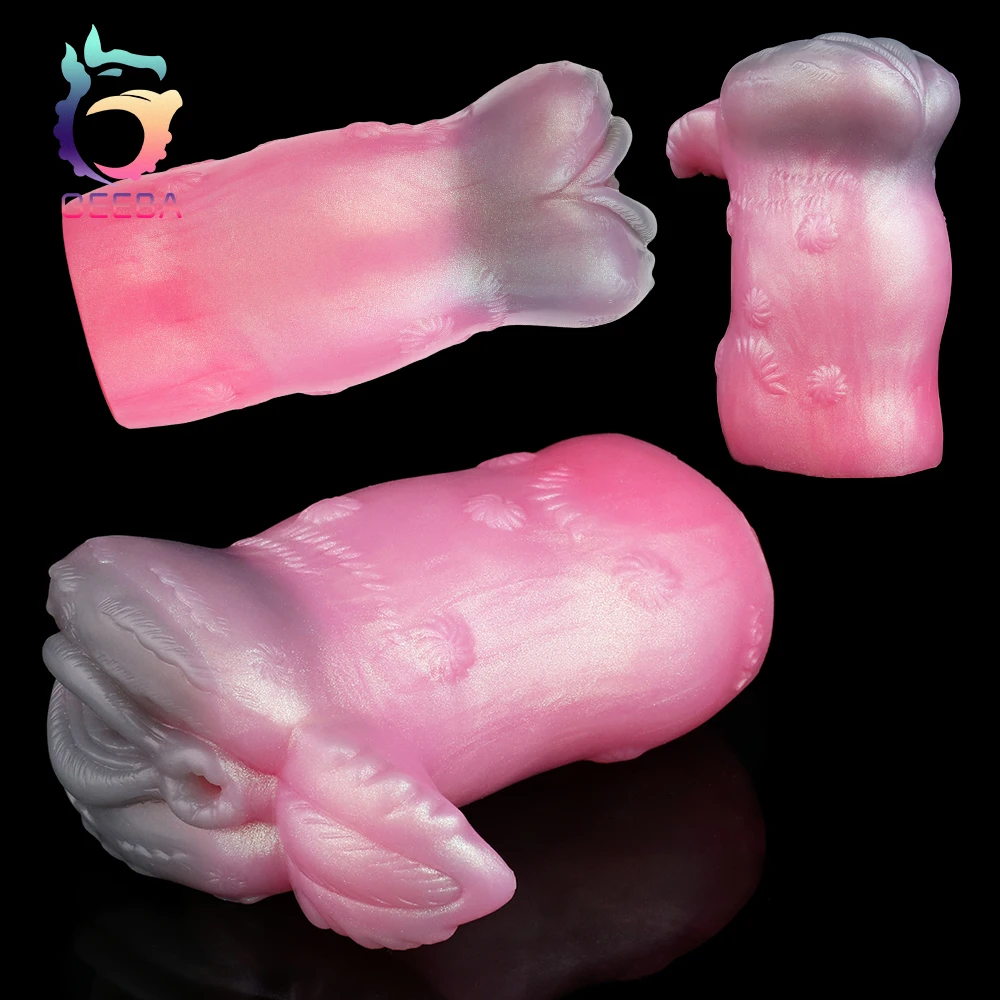 지바 순중량 743g 판타지 동물 질 포켓 푸시 스트로커 실리콘 오나홀 사실적인 질감 남성 자위기구 성인용 섹스토이