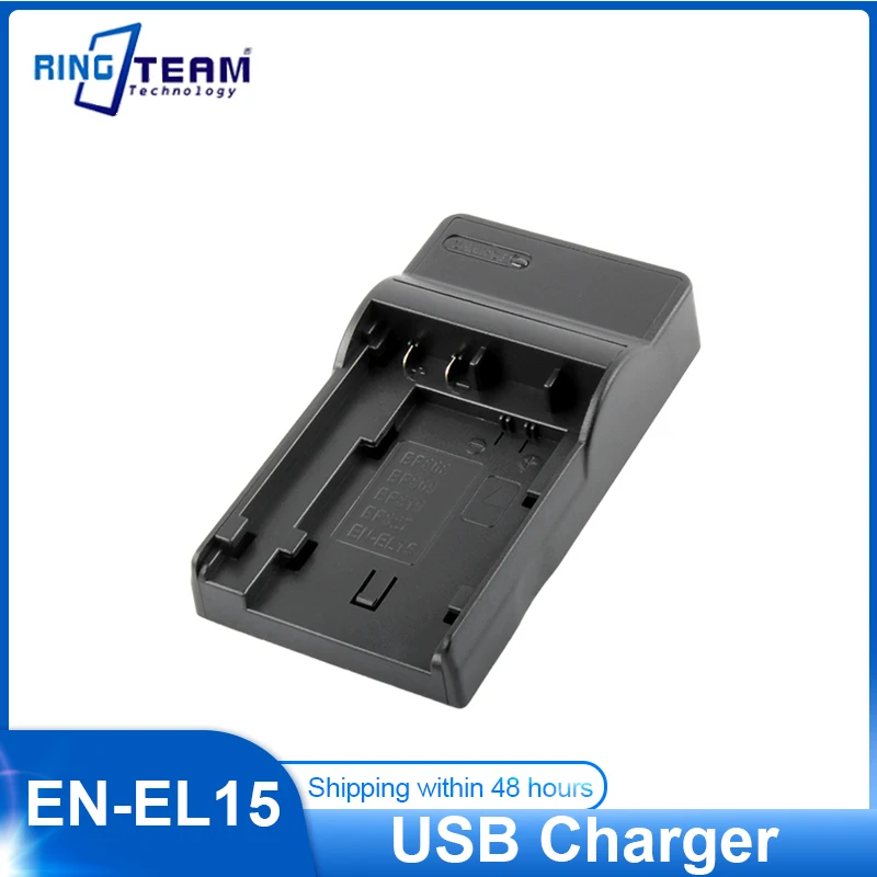 EN-EL15 USB Charger for Nikon EN-EL15 ENEL15 EL15 Battery Fit Camera D7200 D7100 D7000 D610 D600 D750 D800 D800E D810 D810A 1 V1