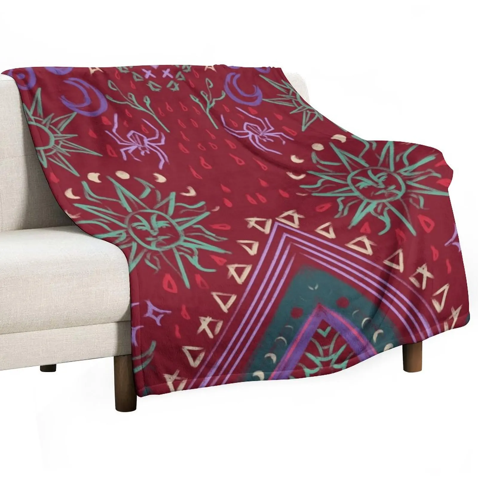 

Mollymauk's Coat, Front Panels Throw Blanket Blankets For Bed Designers Blankets For Sofas Summer Beddings Blankets