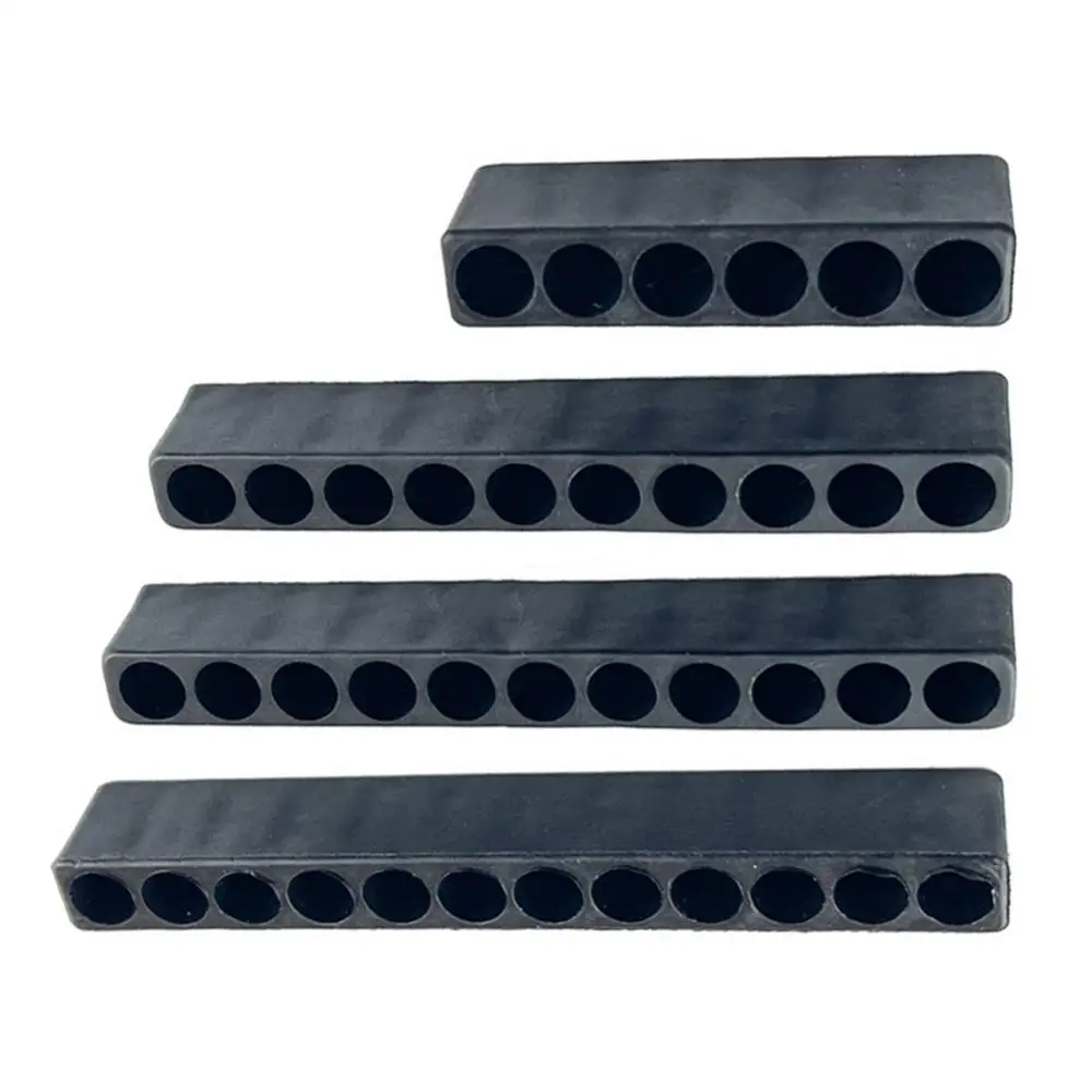 6/10/11/12 Holes Drill Bit Storage Case Screwdriver Head Holder Hex Shank Screwdriver Bit Holder for 6.35mm/ 1/4