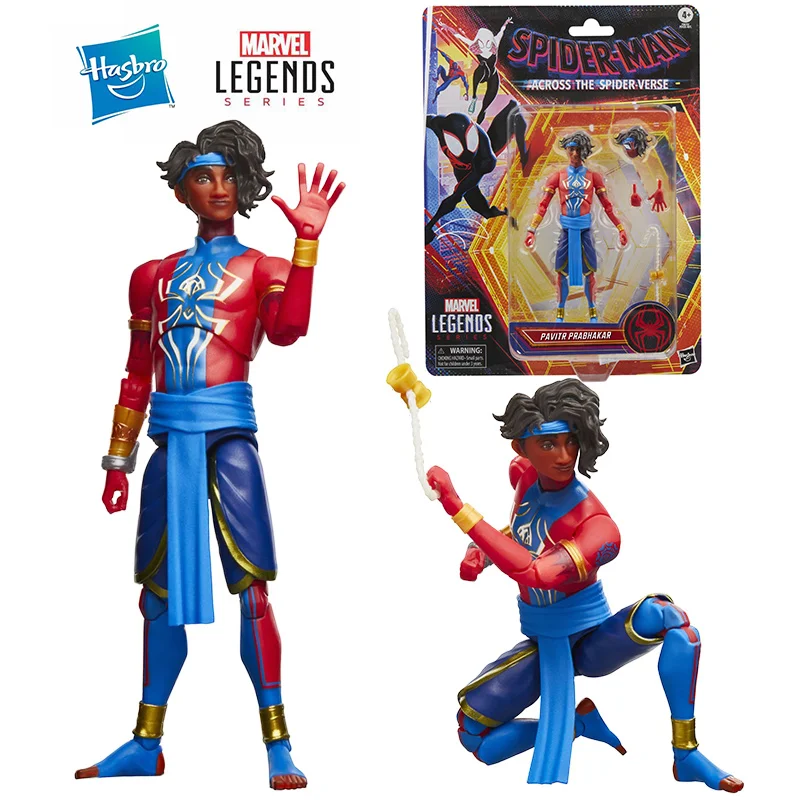 Hasbro Marvel Legends Series Pavitr Prabhakar Spider-Man ข้าม Spider-Verse 16 ซม.Original Action Figure ของเล่นของขวัญ