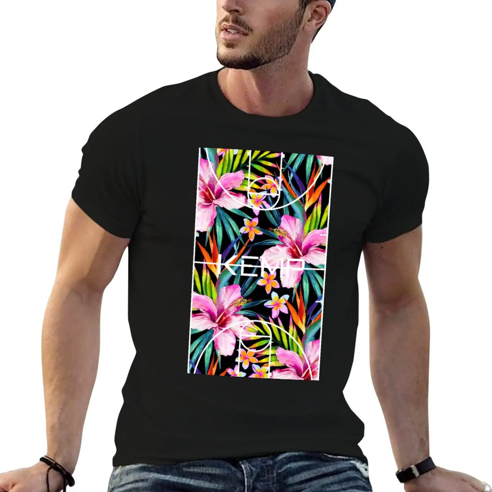 

Kemp Tropical T-Shirt t shirt for man 100 percent cotton man t shirts for men man t shirt cotton high quality T-Shirt