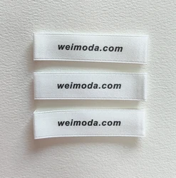 Custom Sewing Labels Cotton Care label Polyester Cotton Logo Labels Personalized Brand Text Tag