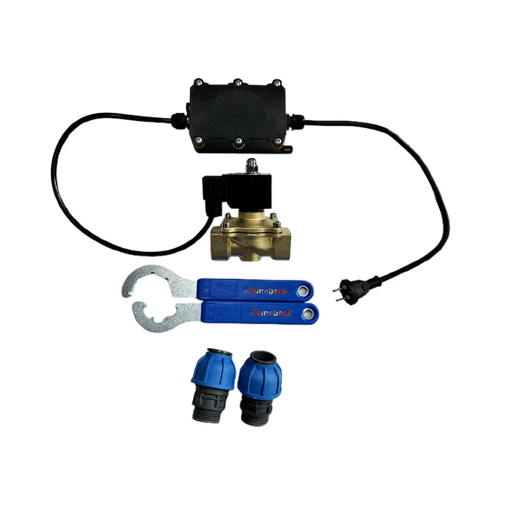 

SuperPiping G1/2"G3/4 "G1"G1-1/4"G1-1/2"G2" Intelligent Mobile Phone Wireless Remote Control Water Treatment WIFI Solenoid Valve