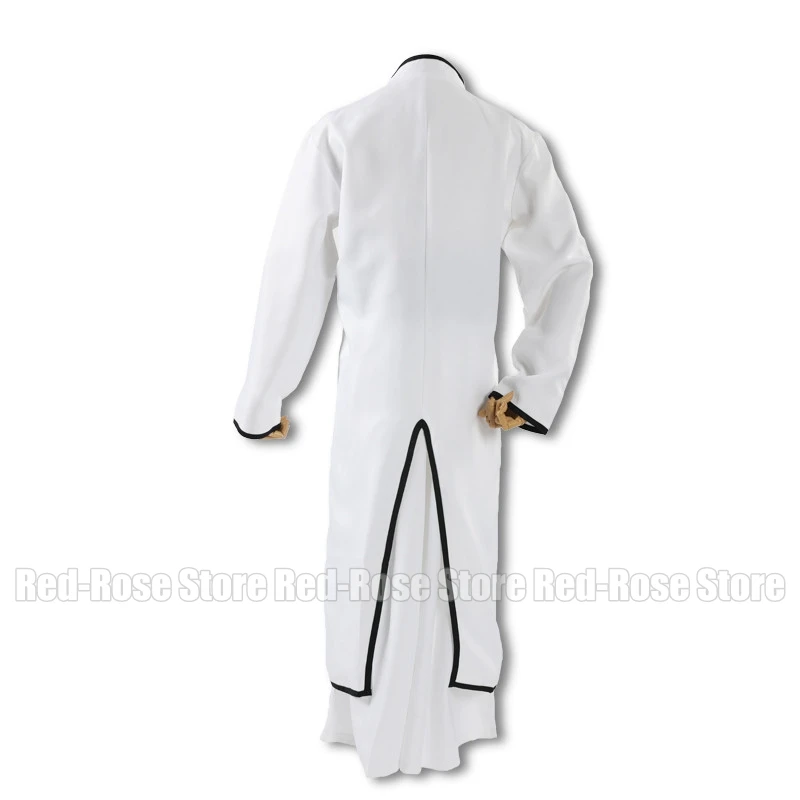 Anime Ulquiorra Cifer Costume Cosplay abito bianco mantello cappotto Kimono giapponese Costume