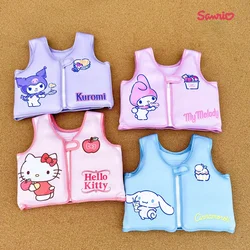 Genuine Children'S Non Inflatable Buoyancy Tank Tops Baby Beginner Swimsuits Kuromi Hello Kt Swimsuits