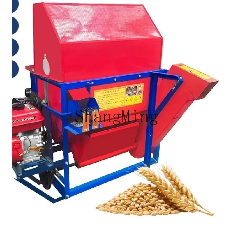 آلة SMthreshing الأرز المنزلية الكهربائية والديزل الذرقة الاغتصاب الدرس حصاد صغير نصف تغذية