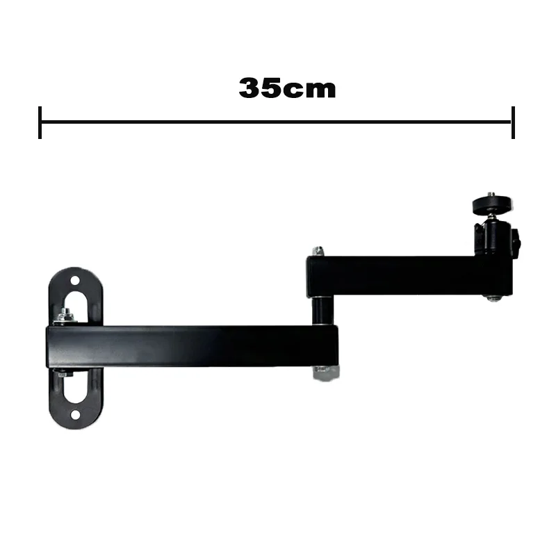 Universelle faltbare Projektor-Wandhalterung aus Aluminiumlegierung, robust, einziehbar, platzsparend, langlebiger Ständer für Zuhause und Hotel – Detail 3
