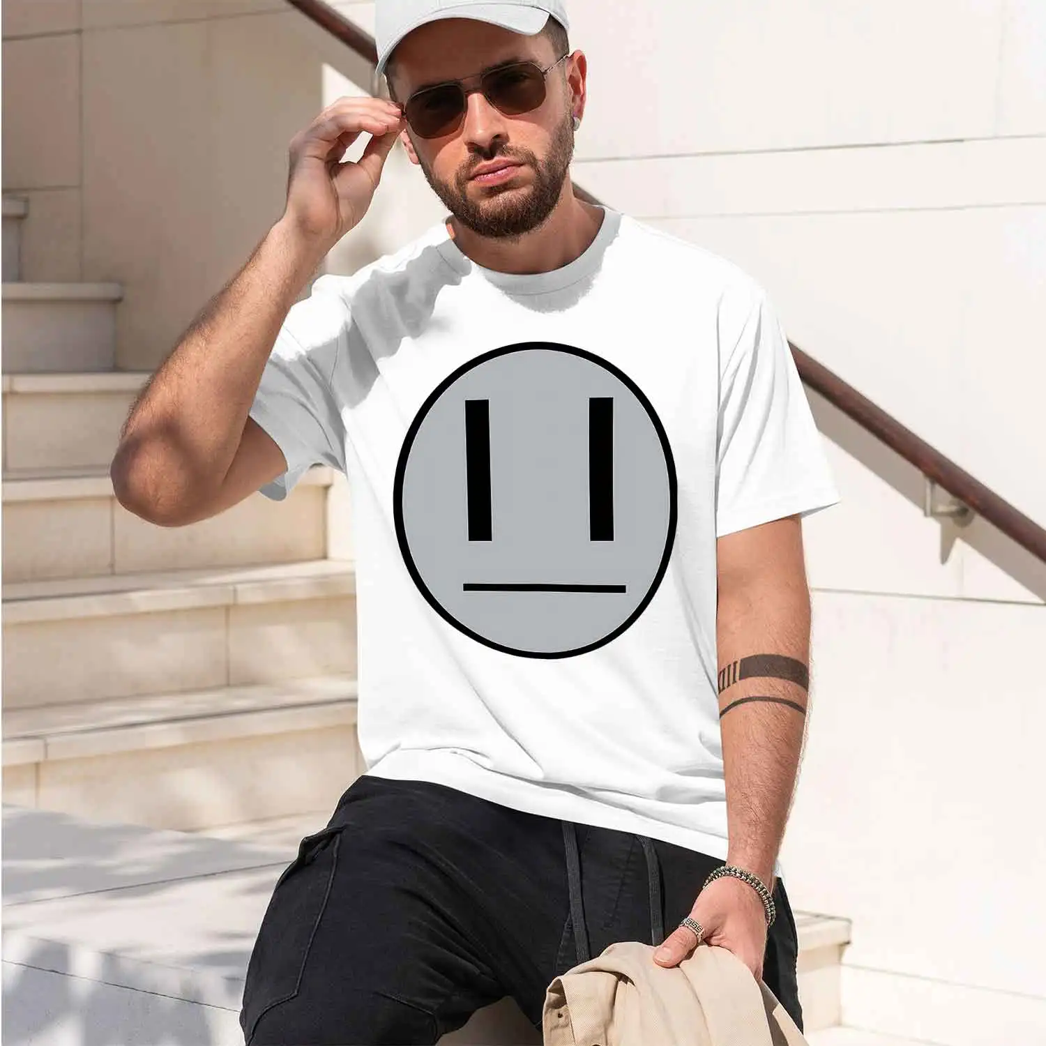 Invader Zim Dib emot 2026 New Model Men’s Short-sleeve crewneck T-Shirt Classic Casual Multiple Colors and Sizes for Daily Wear