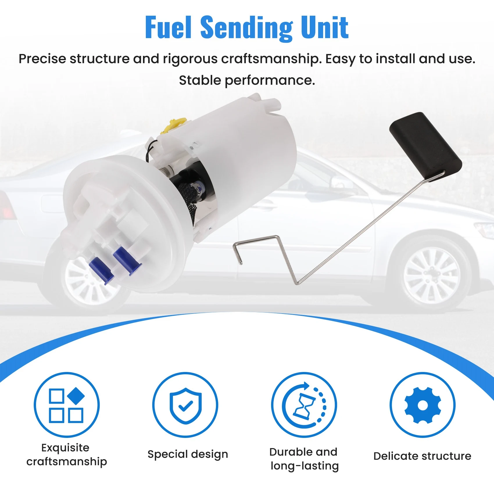 

Fuel Pump Sender In-Tank For VOLVO S40 I 2.0 6V 2.0L Petrol CHOICE2/2 95-03 644 B 4204 S2 SMP 0986580313 30630593