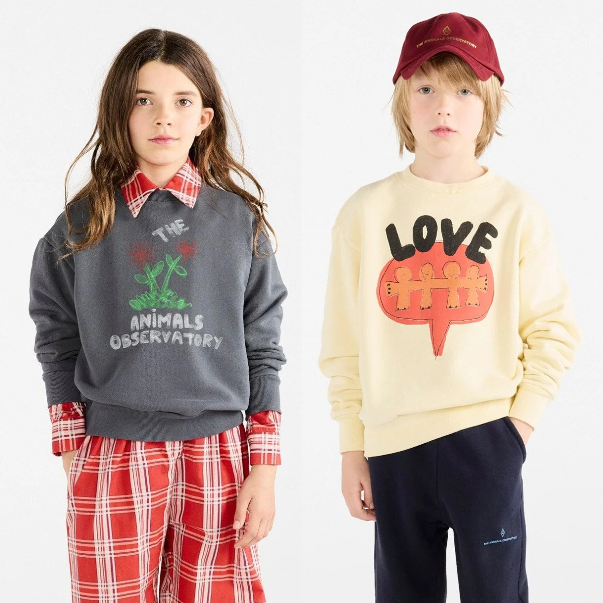 2025AW, sudaderas gráficas para niños, Tops de algodón para niñas, jerseys de manga larga para niños, prendas de vestir exteriores de dibujos animados para niños, sudaderas con capucha para niños