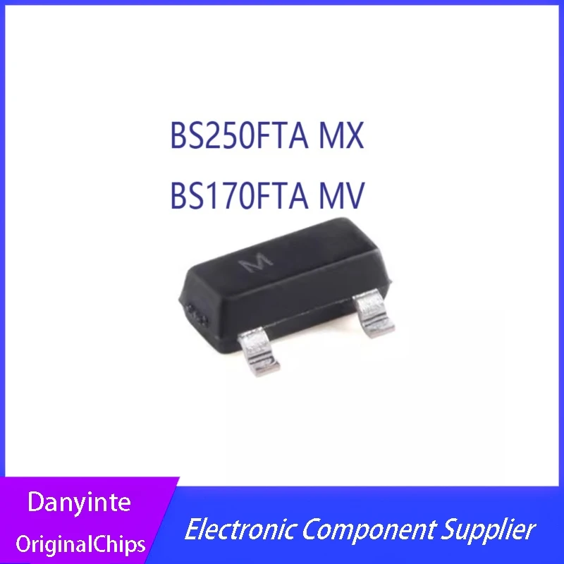 NEW (20PCS/LOT) BS250FTA MX     BS170FTA MV  SOT-23