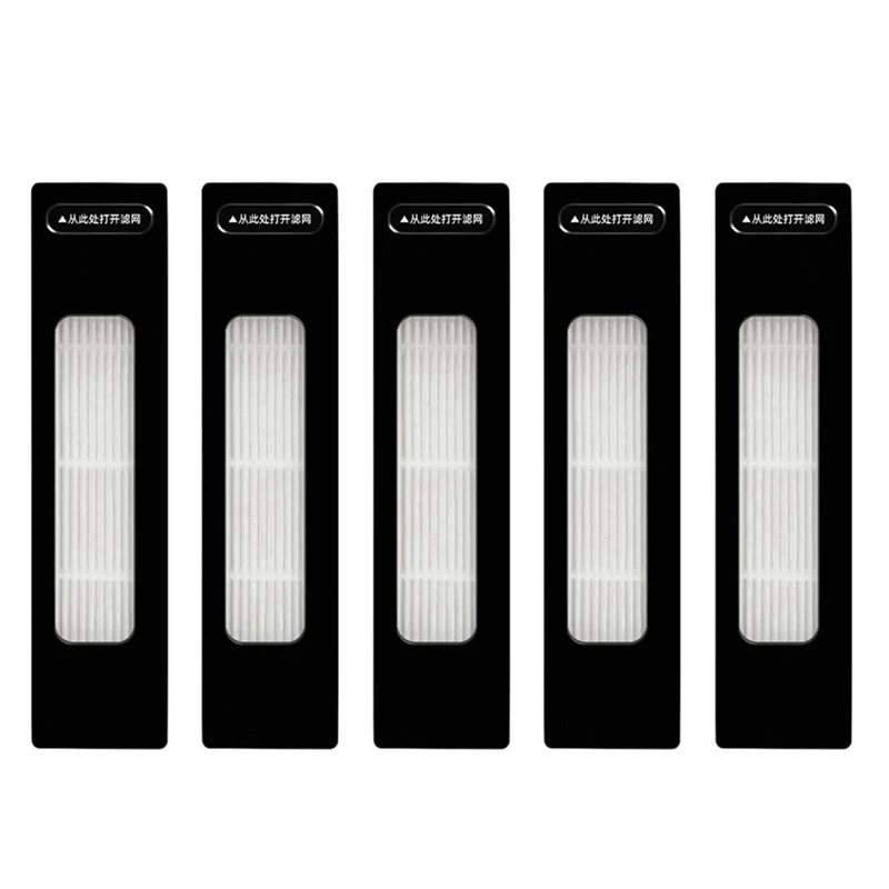 5Pcs Filter Replacement Accessories For Midea M7 M7 Pro I10 M71CN Robotic Vacuum Cleaner
