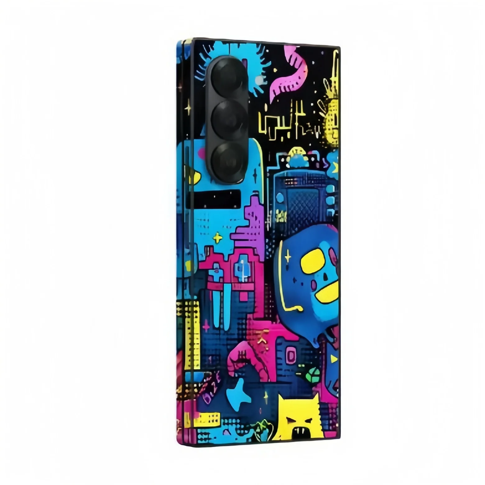 

Цветные защитные наклейки от царапин для Samsung Galaxy Z Fold6 5 4 3 7Fold5, защитная пленка для задней панели