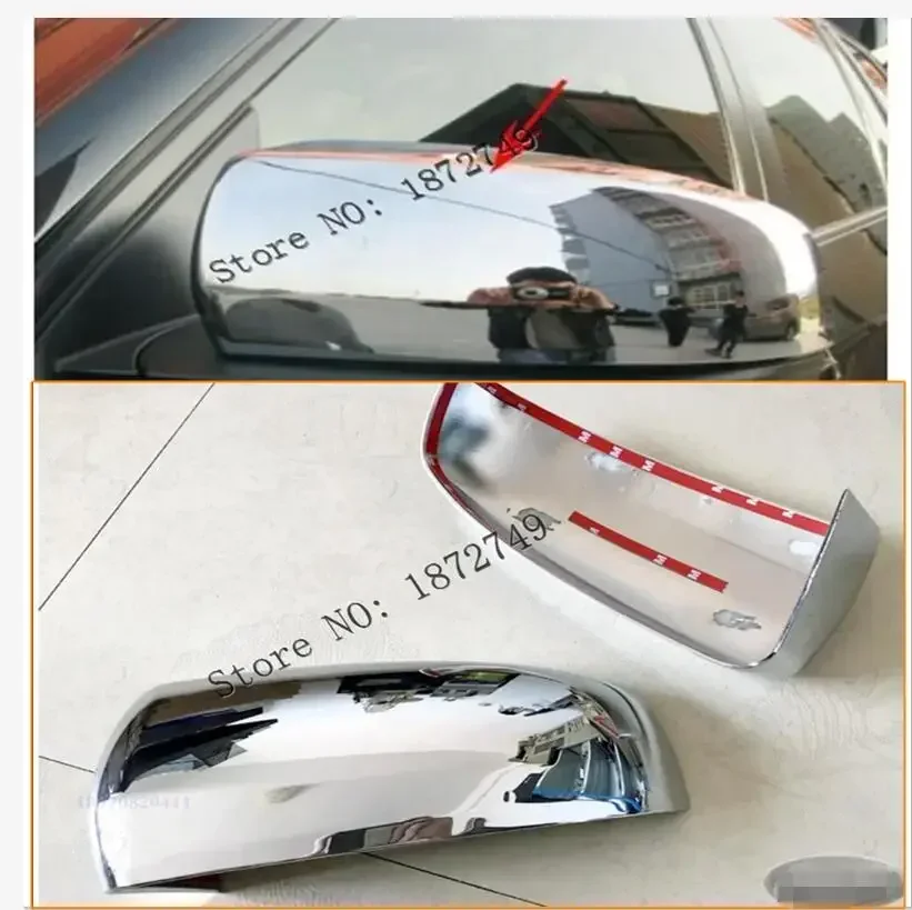 

2008 2009 2010 2011 2012 2013 for bmw X5 High Quality ABS Chrome Side Mirrors Rearview Cover Trim