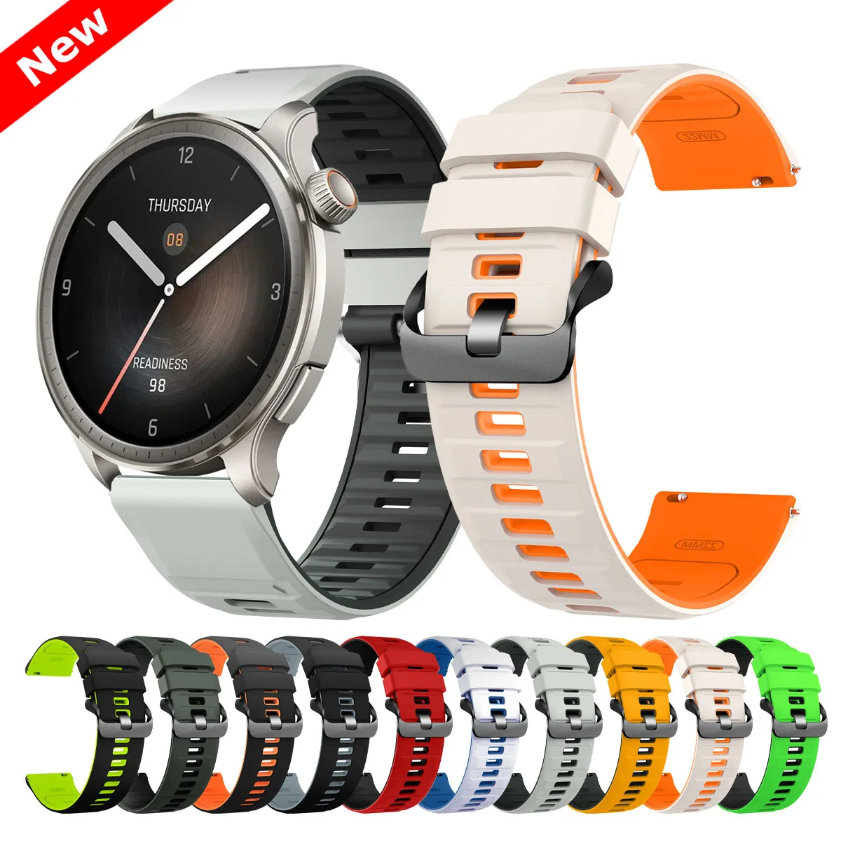 Silicone Strap 22Mm… - image