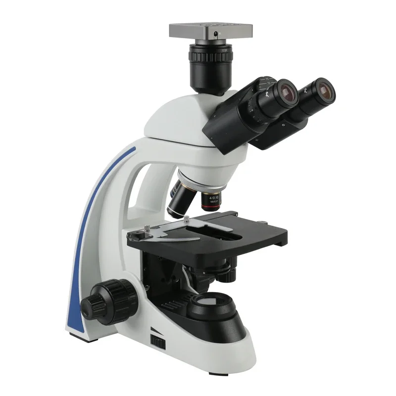 40X-1000X Trinocular Biological Microscope 8.3MP 48MP 55MP 4K 1080P HDMI USB Video Camera Movable Stage for Medical Scientific