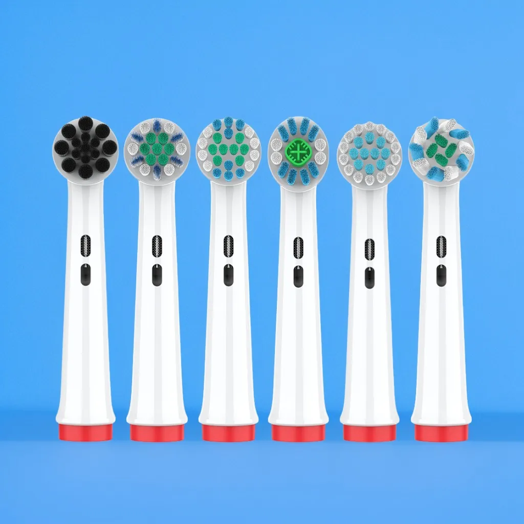 Compatible with Oral Electric Toothbrush Head P2/4000/3757/D12/3766 OLB Refill Sensitive Cross