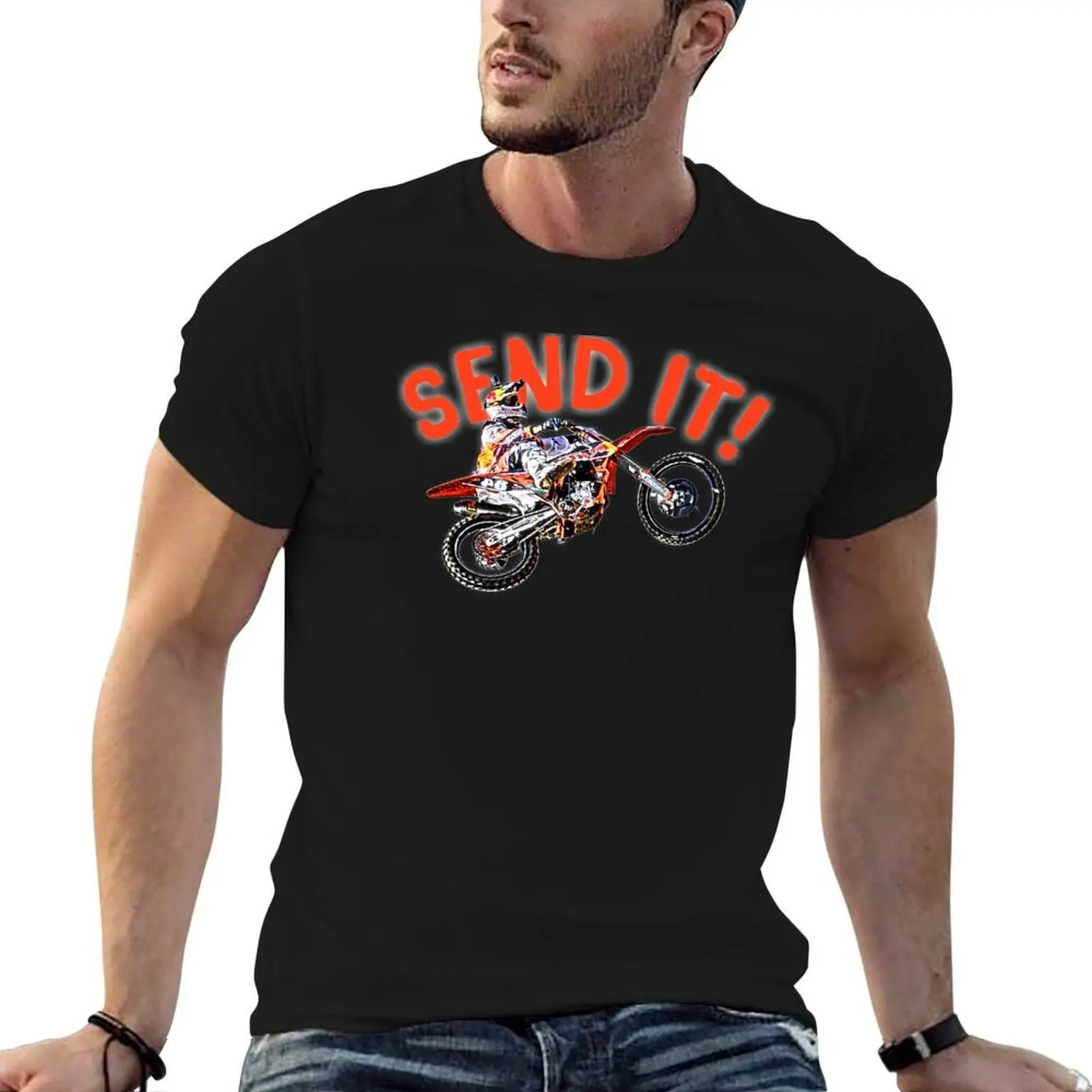 

Dirt bike jump or motocross jump mx or motorcycle jump send it! T-Shirt t shirts designer man t shirt designer T-Shirt