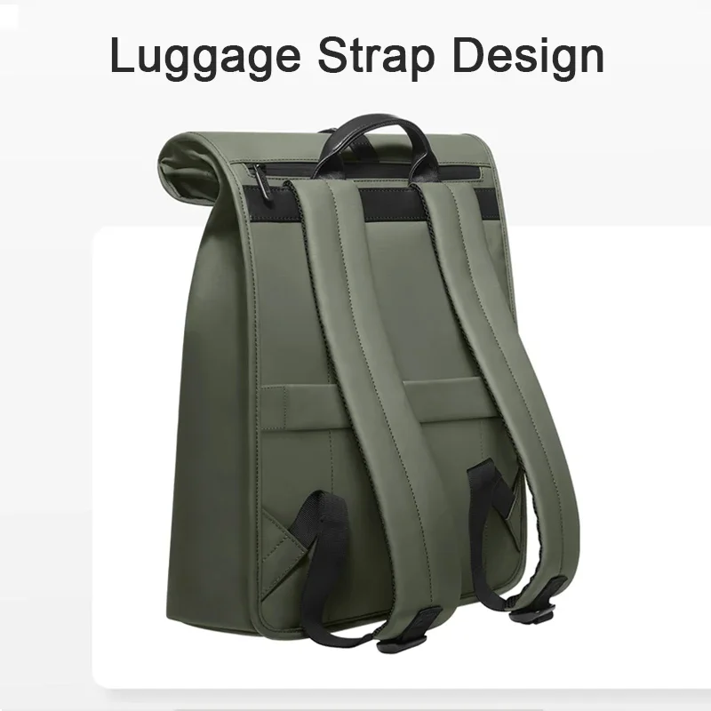 حقيبة ظهر هواوي الأصلية الأنيقة من الجيل الثاني بسعة كبيرة من النايلون حقيبة طالب الأعمال للسفر لأجهزة الكمبيوتر المحمول مقاس 16 بوصة للرجال والنساء #3