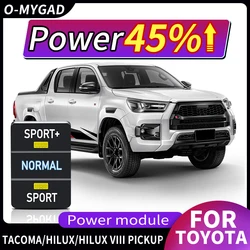 Módulo de potencia deportiva para coche Toyota Tacoma Hilux VIII, Pastilla, accesorios de modificación del acelerador, 2011, 2021, 2020, 2019, 2018 2017 2016 2014 2013 2012