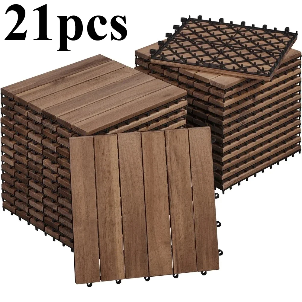 

21 шт. Полы из цельного дерева, терраса из цельного сращивания, быстрое сращивание террасы своими руками, террасы, террасы в саду и у бассейна