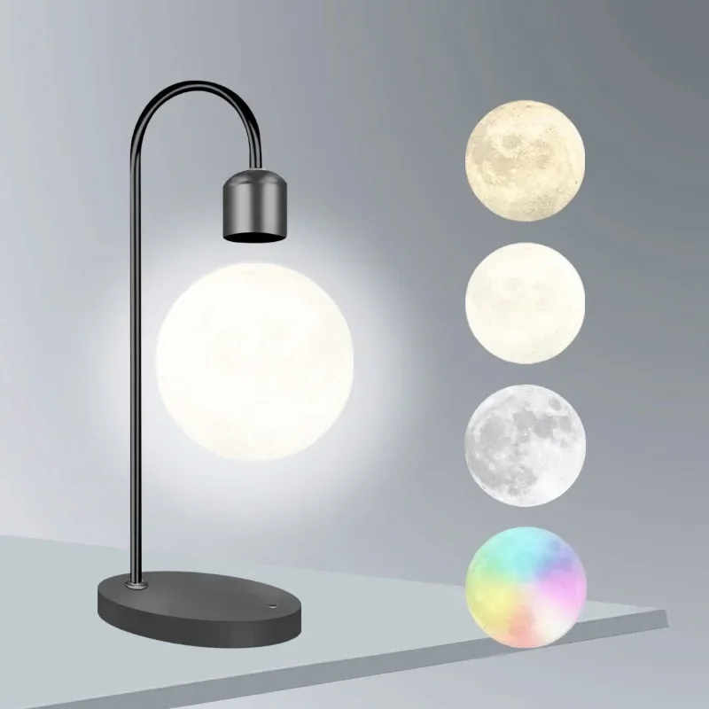 Yahei Maglev Moon Light 3D Printing Large Romantic Night Light