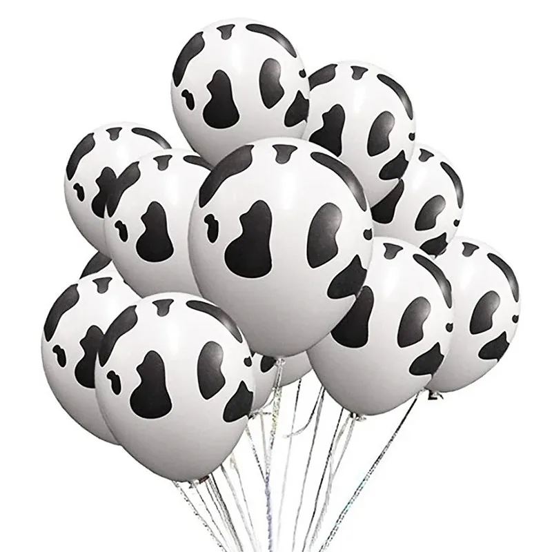 40 Inch Cow Print Number Balloons 1 2 3 4 5 6 7 8 9 Figure Foil Balloon Holy Cow Im One Birthday Cowgirl Theme Party Decorations