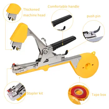 多功能農業綁紮機 藤蔓育苗工具 黃瓜藤蔓綁紮槍 農業多用途工具 8 最佳銷售 胡椒槍 - №5