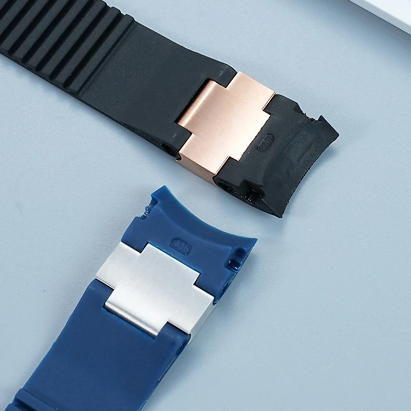 ل أثينا أوليس ناردين الغوص الملاحة 353/8003/263 سلسلة خاصة سيليكون حزام الساعات 22 مللي متر ساعة رجالي استبدال حزام #4