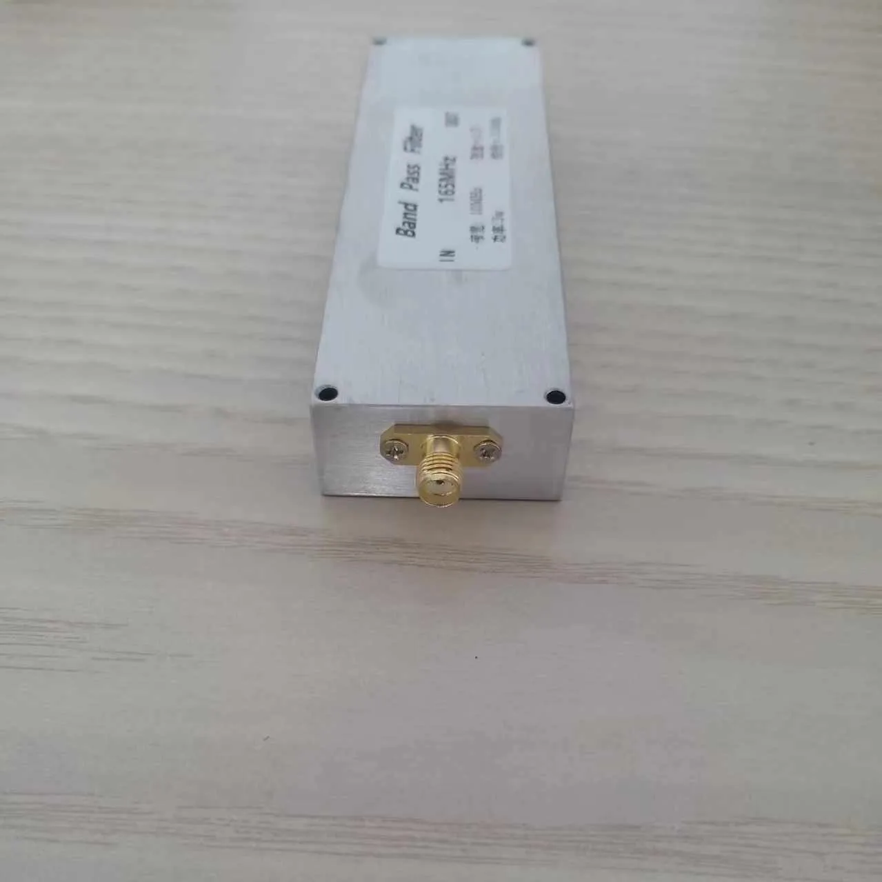 165MHz band pass filter BPF for receiving RX SMA female anti-interference and clutter suppression