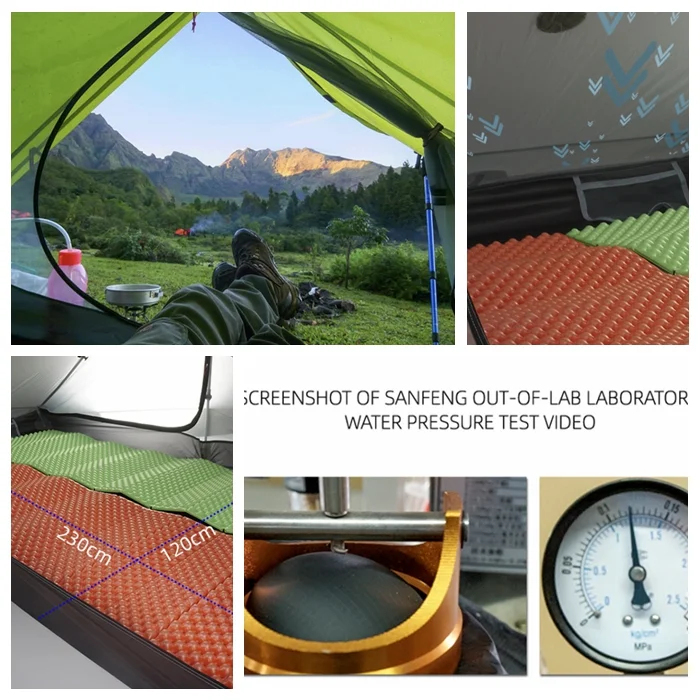 3FULGEAR Lanshan 2 pro camping climbing lederless tent lightweight tent backpacking light weight waterproof trekking hiking