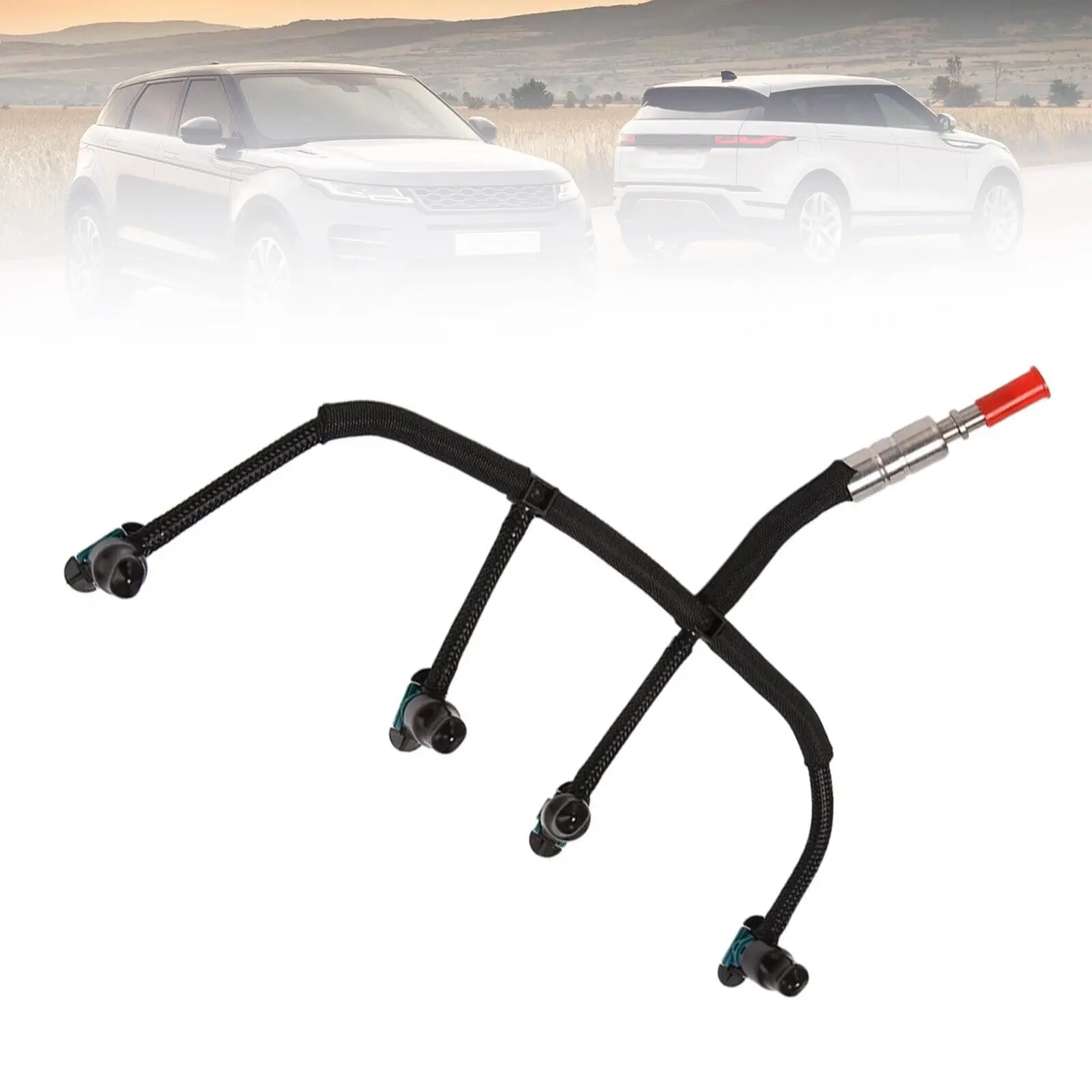 For Land Rover Freelander 2 RR Evoque Discovery Sport Fuel Injector Leak Off Spill Pipe LR051528 2.2 TD4 Diesel Fuel Return Hose