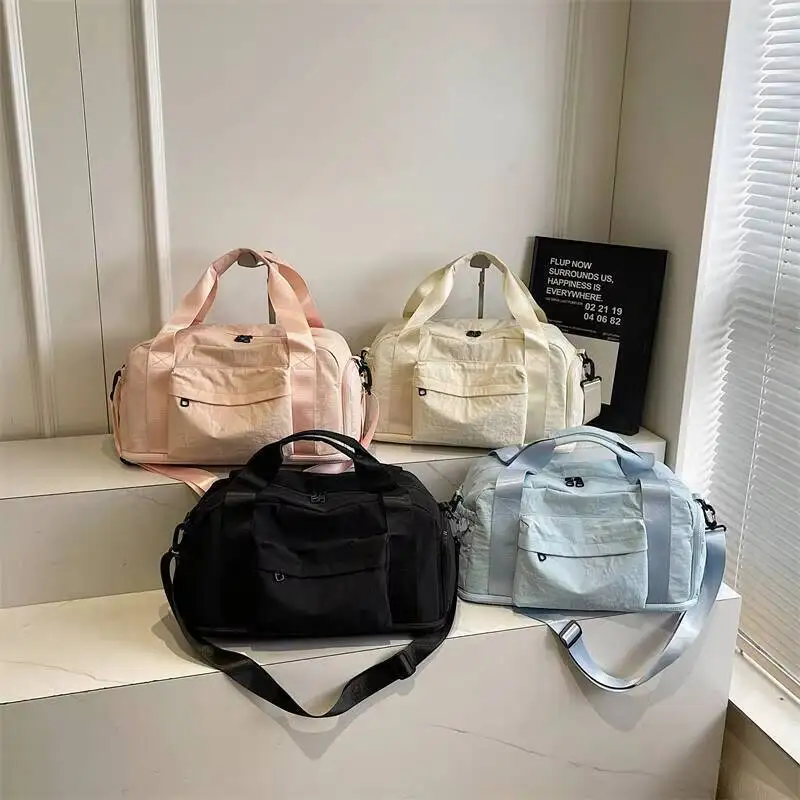 

Large capacity stylish minimalist Weekender Bag Shoe Bag Airport Carry Overnight Gym Tote Bag Sports Travel Essentials bag