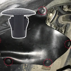 20Pcs Car Mud Flap Splash Guard Clip Fender Apron Liner Pins Rivet Trim For Toyota Land Cruiser J100 J200 Tundra XK30 Hilux N140
