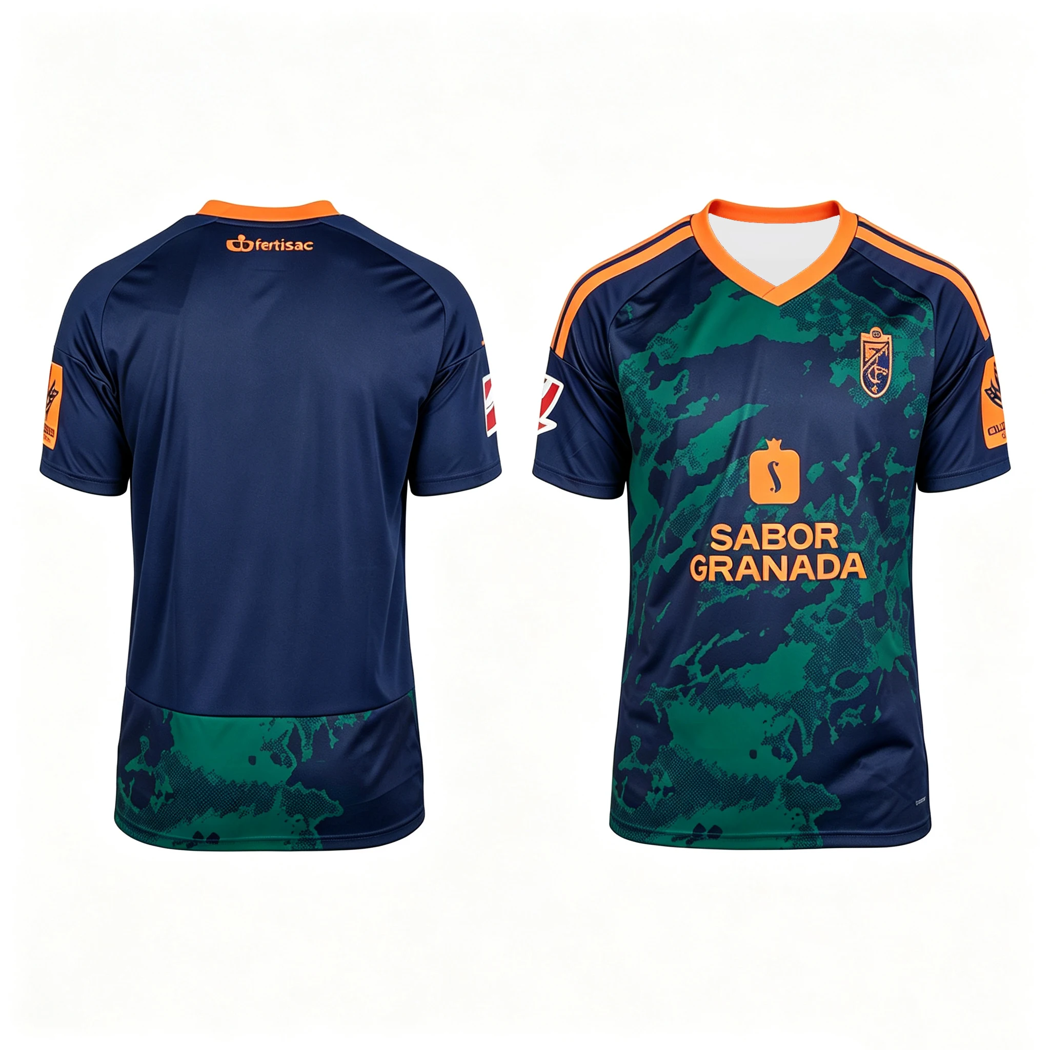 Granada Fußball Trikots Saison 26-27 Atmungsaktiv Schnelltrocknend Bequem Outdoor-Sport Familien-Partnerlook Y2K T-Shirt – Detail 4