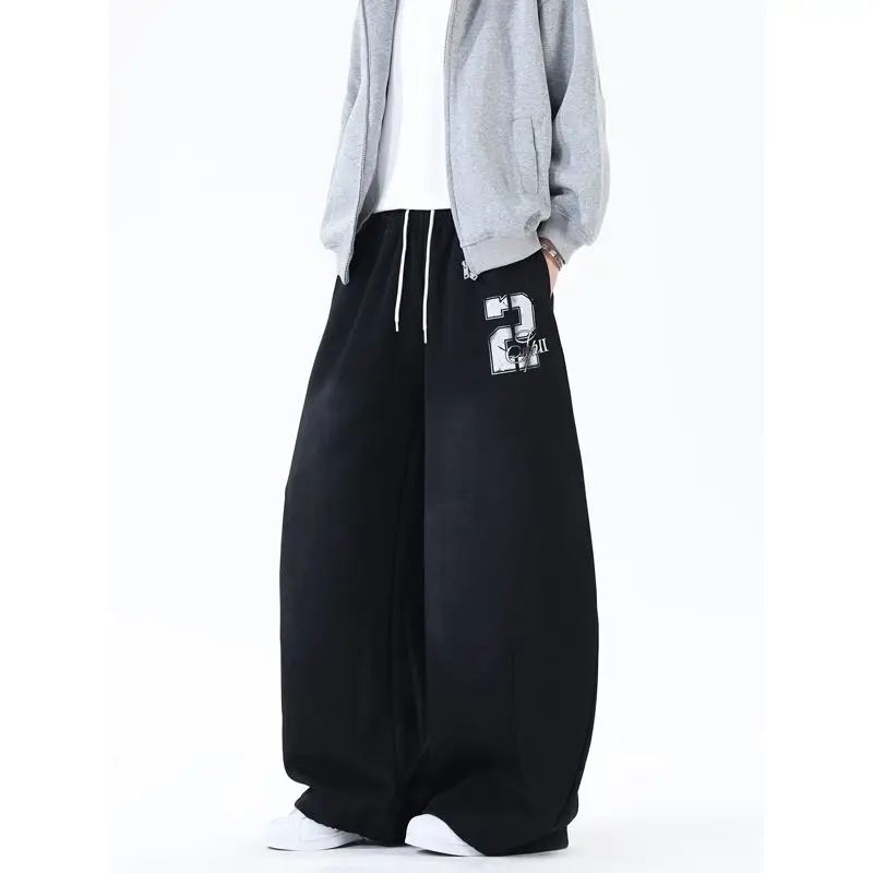 

Scimitar Pants Womens High Quality Woman Winter Woolen Oversized Thickened Fleece-Lined Cargo Outdoors Wide-Legged Windproof Y2K