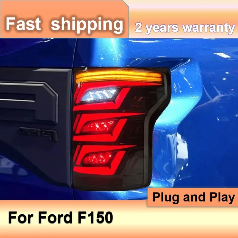 

Автомобильные аксессуары для Ford Raptor, задние фонари 2015-2020 F150, задние фонари DRL, противотуманные фары, указатель поворота, задний ход