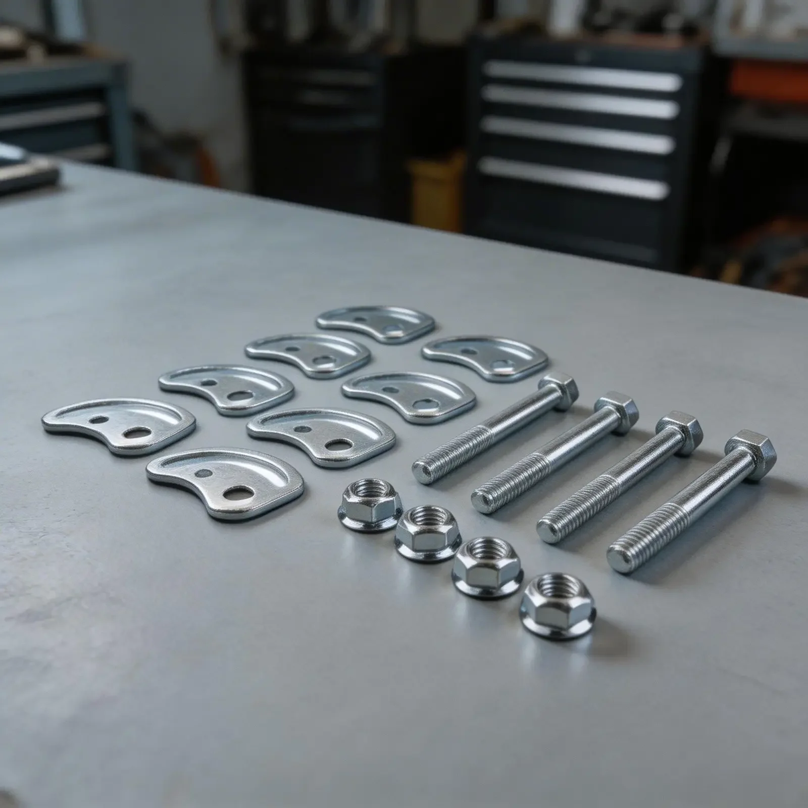 Automotive Suspension Parts Cam Bolt Kit Easy Installation Process For 2WD 4WD Models Front Upper Control Arm Kit