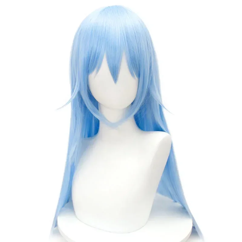 Cosbao Rimuru Tempest Cosplay Anime yang waktu saya punya Reincarnated sebagai Slime kostum Halloween seragam Trench Wig Mask Set