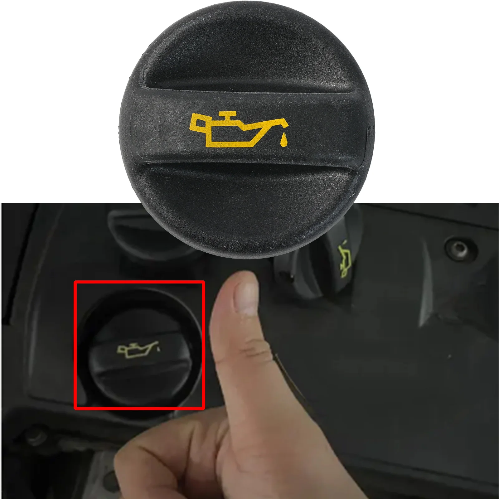 

1X For Mini Cooper Clubman Couple Roadster Convertible R55 R56 R57 R58 59 Engine Oil Tank Filler Cap Cover 11127572848 1180F9
