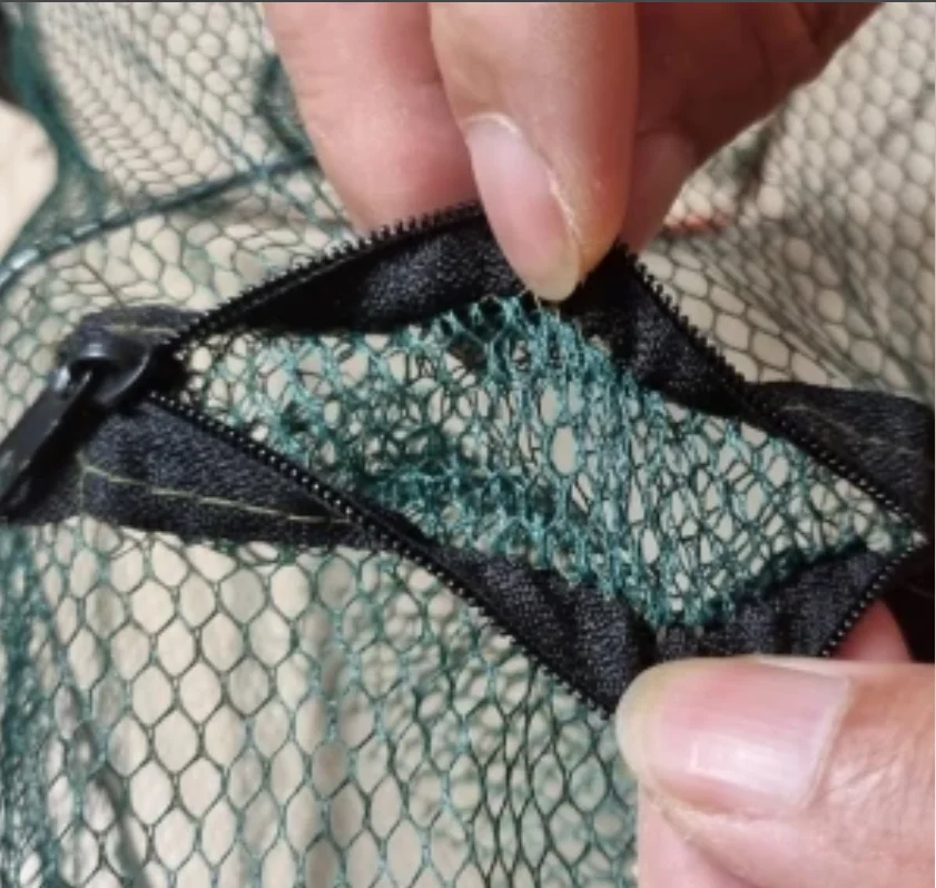 Description Picture 2 of item1pc Collapsible Cast Net Fish Cage for Crab, Shrimp, and Crayfish - Perfect Fishing Tackle for Outdoor Enthusiasts