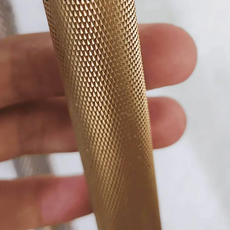 Brass Knurled Rods Bars 3mm 4mm 5mm 6mm 7mm 8mm 9mm 10mm 11mm 12mm 13mm 14mm 15mm 16mm 17mm 18mm 20mm 22mm 24mm 25mm 26mm 28mm