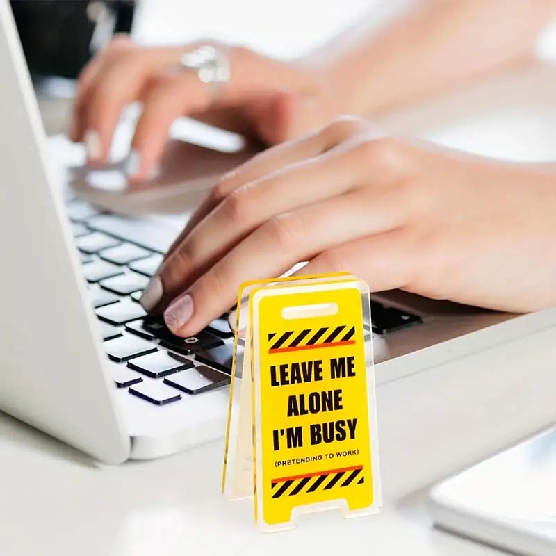 Acrylic Desk Sign 