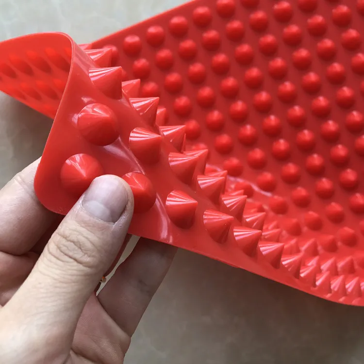Silicone Pyramid Baking Pad, Roast Chicken Pad BBQ High Temperature Resistant and EasyXG128