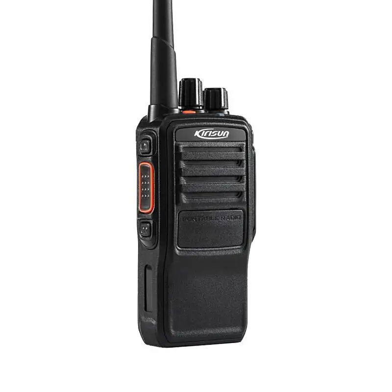 Kir isun DP585 DMR Digital GPS Record Analog Wal-kie Tal-kie UHF 400 470MHz  IPX7 Waterproof  Two Way Radio