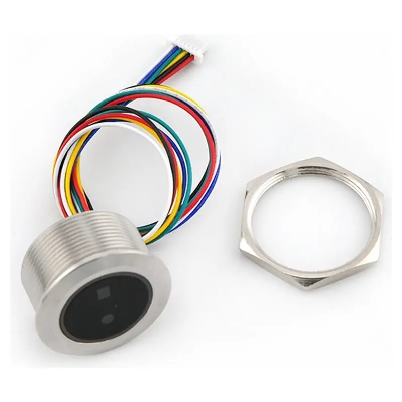 NEW HOT In Stock-FP001 M25 USB/UART Single Lens Round Indicator Light DC3.3V Facial Recognition Module For Security System